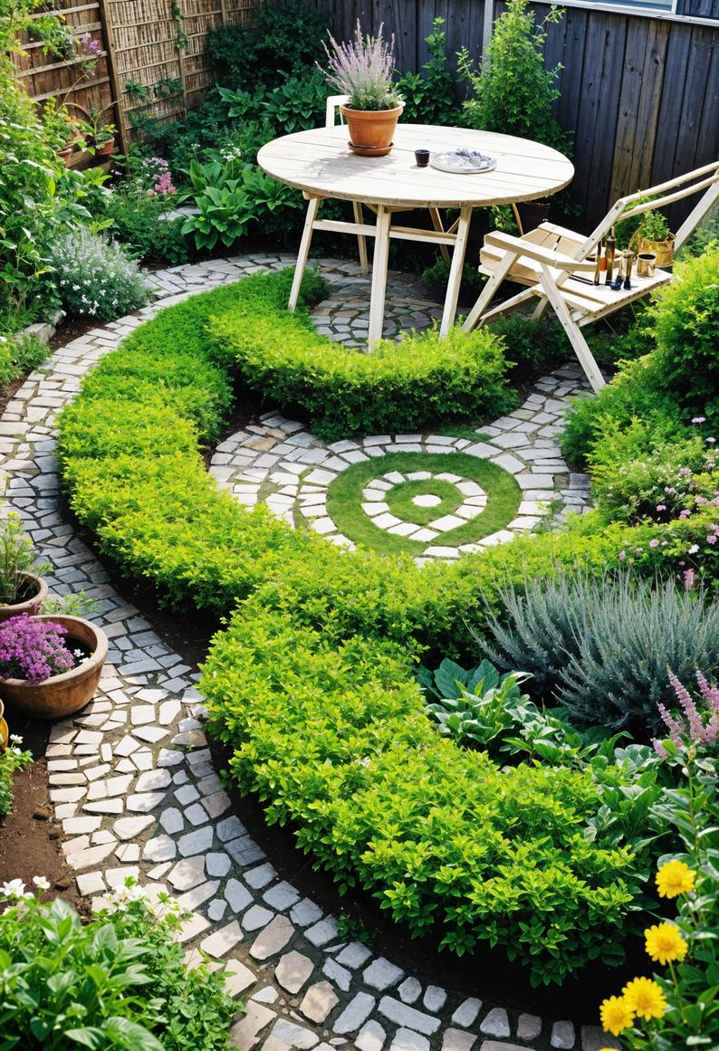 Spiral Herb Garden Inspiration 0 1